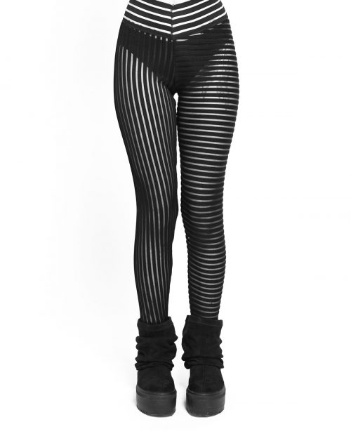 product image Indica-Women Sheer Stripes Leggings